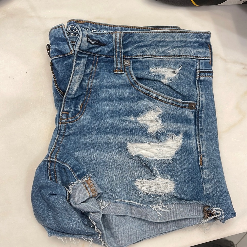 American Eagle Super Stretch Jean Shorts